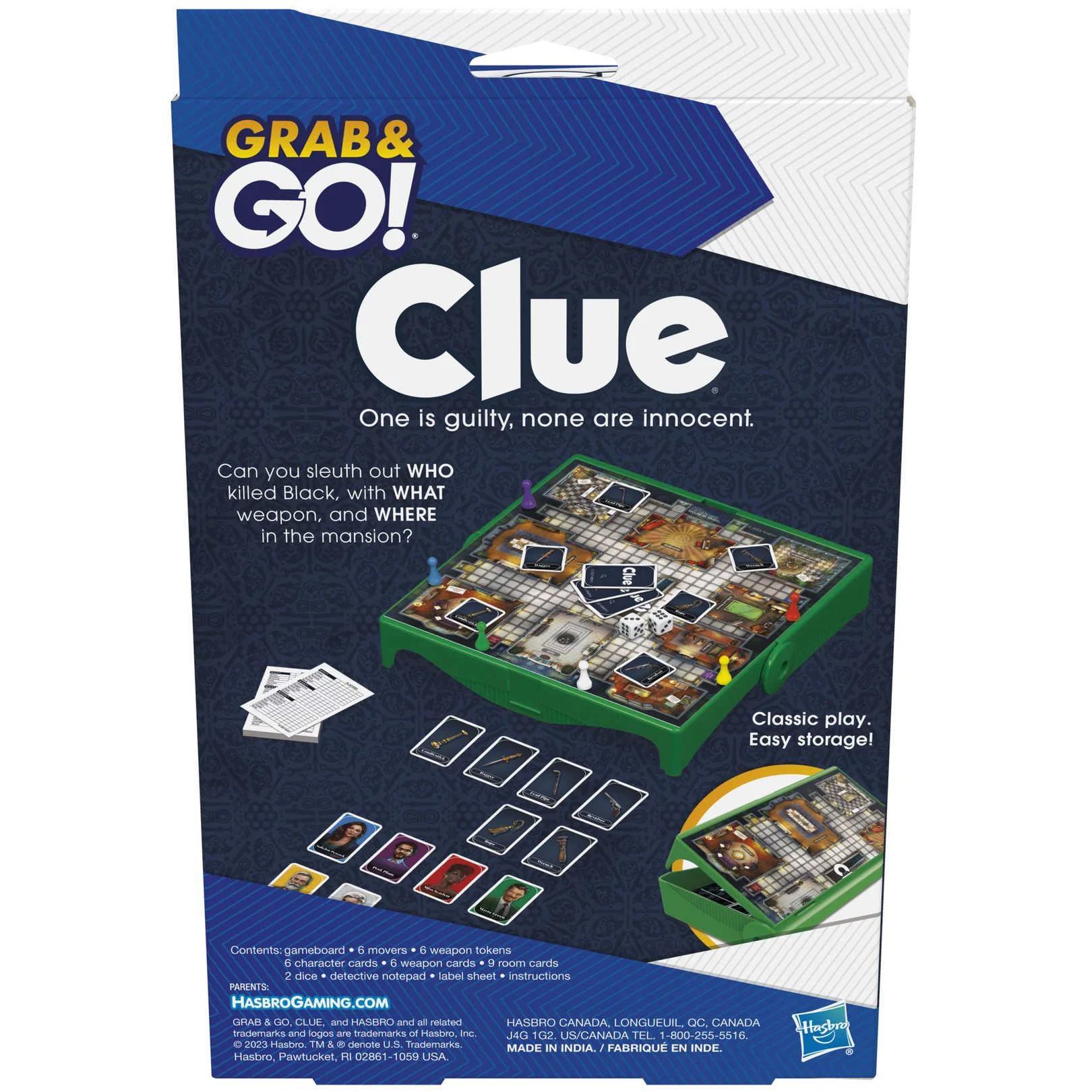 Grab and Go : Clue
